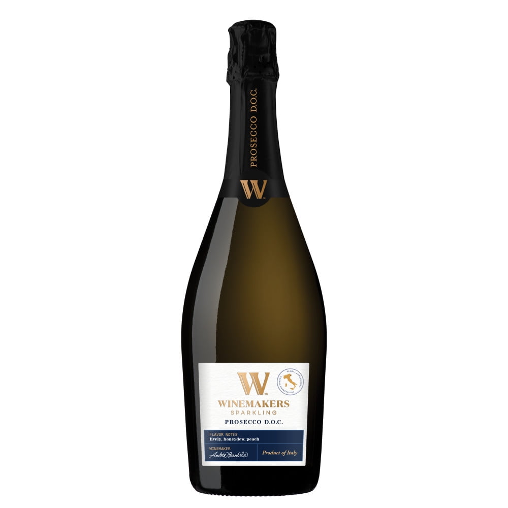 Winemakers Selection Extra Dry Glera/Prosecco Italy, 750 ml Bottle, 11% ABV