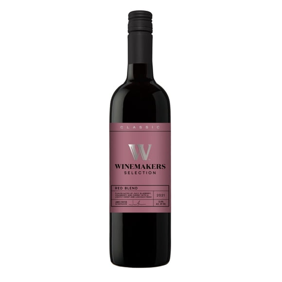 Winemakers Selection Red Blend Classic Series California, 750 ml Bottle, 13% ABV