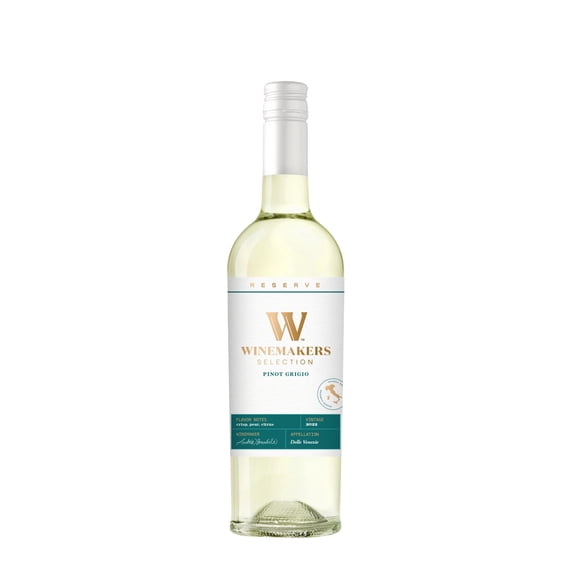 Winemakers Selection Pinot Grigio, White Wine, 750ml