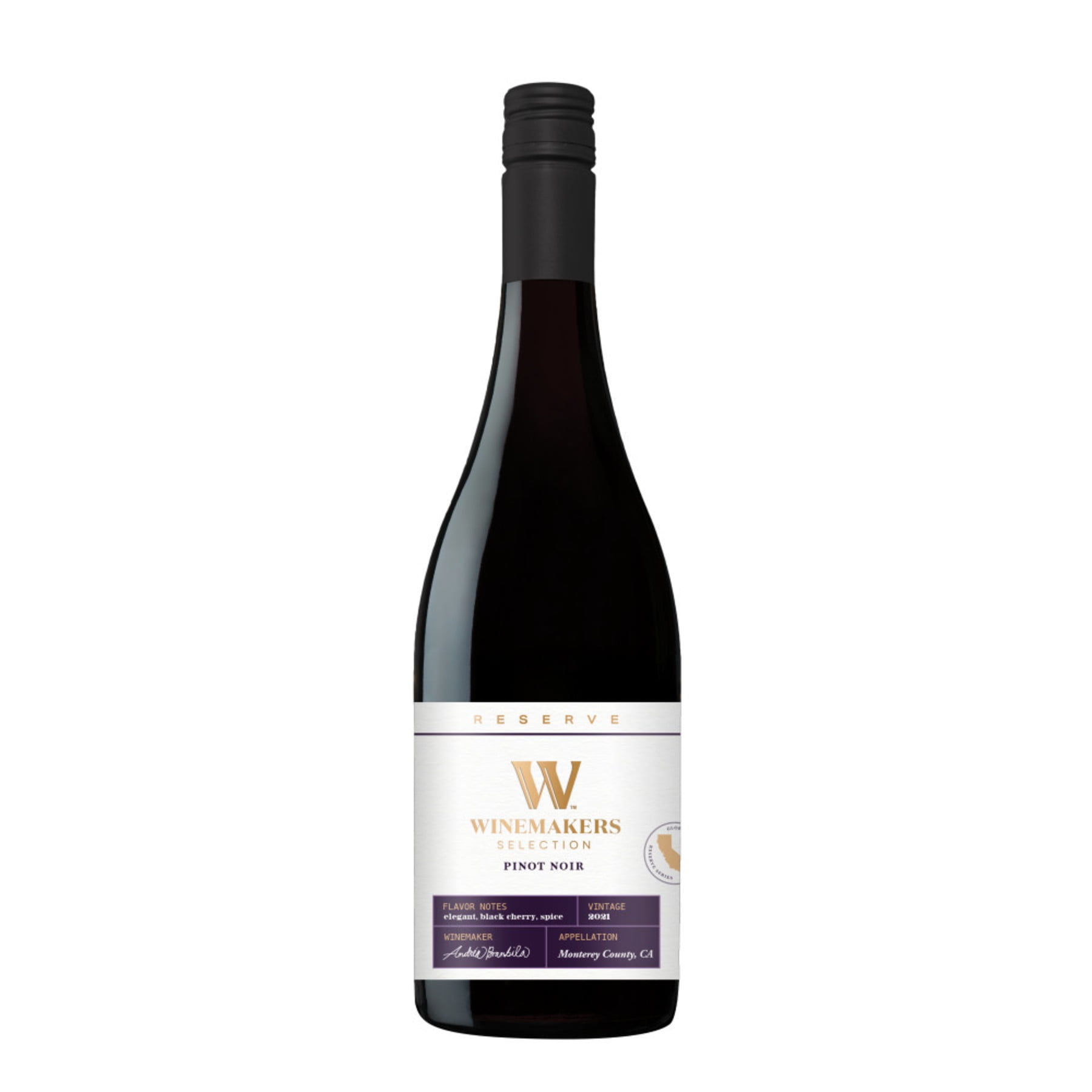 Winemakers Selection Pinot Noir Red Wine, 750ml