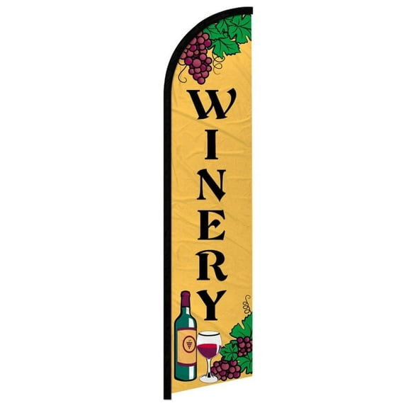 Winery Windless Banner Flag