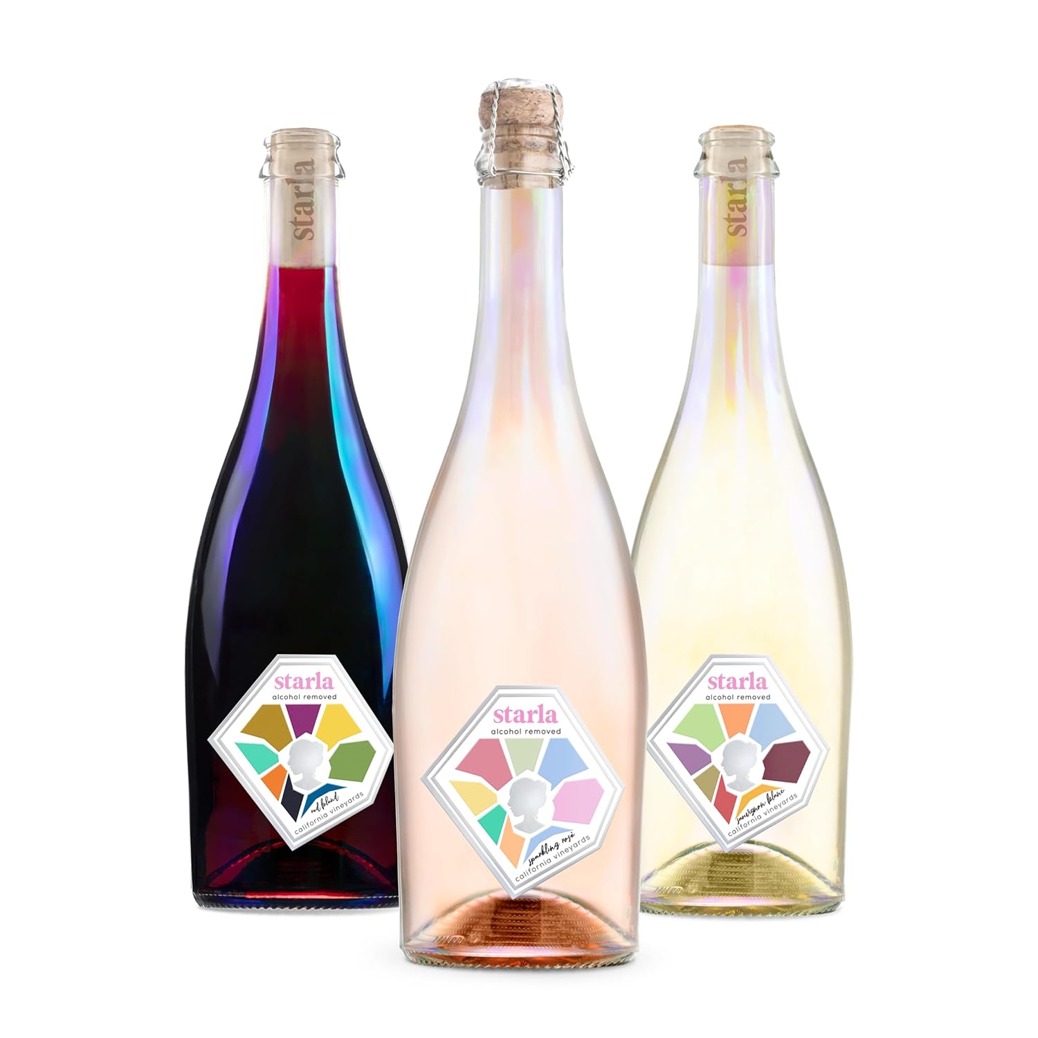 Wines NonAlcoholic Variety Pack [750ml, 3Pack] The Essential Non