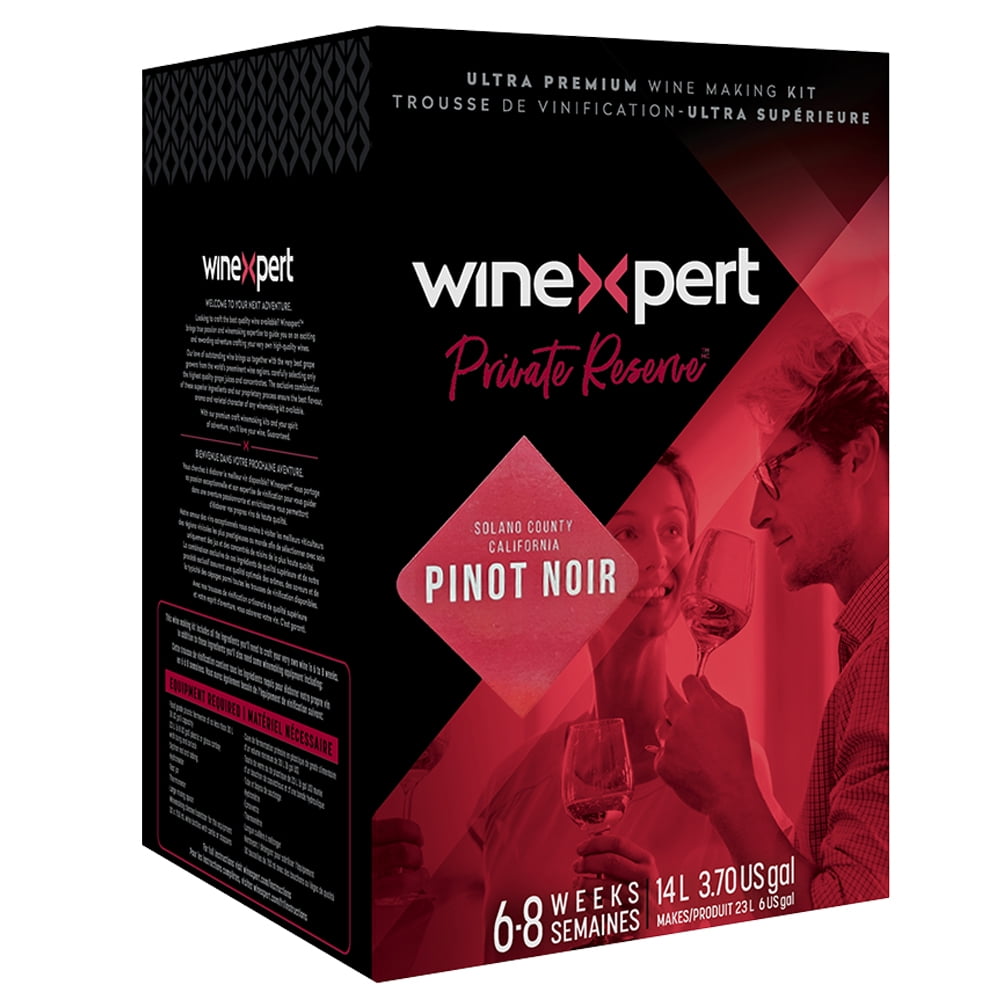 Winexpert Private Reserve Pinot Noir Willamette Valley, Oregon - Wine Ingredient Kit