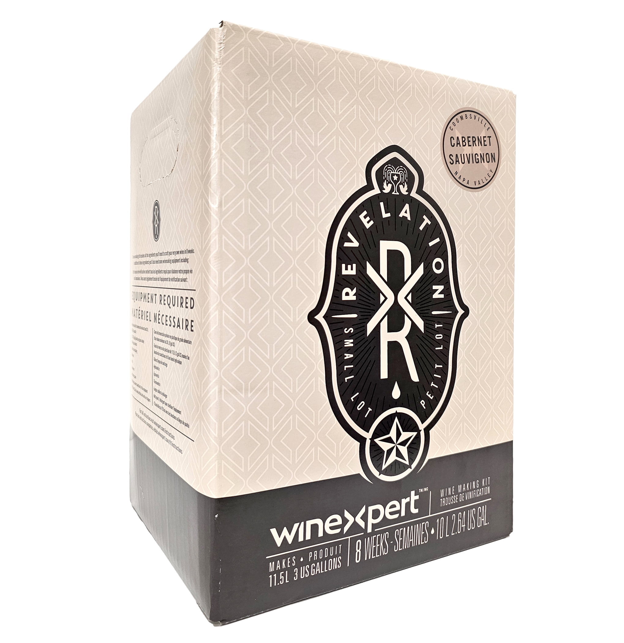Winexpert Revelation Napa Cabernet Sauvignon 3 Gallon (Limited) Wine Ingredient Kit