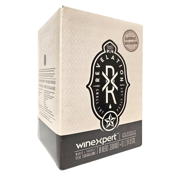 Winexpert Revelation Napa Cabernet Sauvignon 3 Gallon (Limited) Wine Ingredient Kit