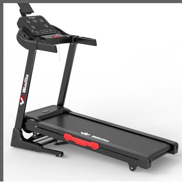 WWC.HOA 3.5HP Folding Treadmill With Incline – Home Use, 9 Mph Speed, 330lb Capacity, Compact Design