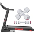 thumbnail image 1 of Winfita Treadmill-Dumbbell Workout Combination, Treadmill Exercise with Dumbbells, Foldable Treadmills with 300 Lbs Weight Capacity, 1 of 8