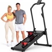 Winita Stair Stepper Machine, Magnetic Resistance, 19 Stride, 3 Adjustable Incline Angles, Cardio Lower Body Workout, Supports 350LB