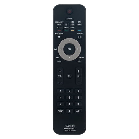 Winflike 242254901868 Replaced Remote Control Fit For Philips TV 37PFL5322D/37 40PFL4706 55PFL7705D/F7 52PFL6704D 55PFL4706/F7