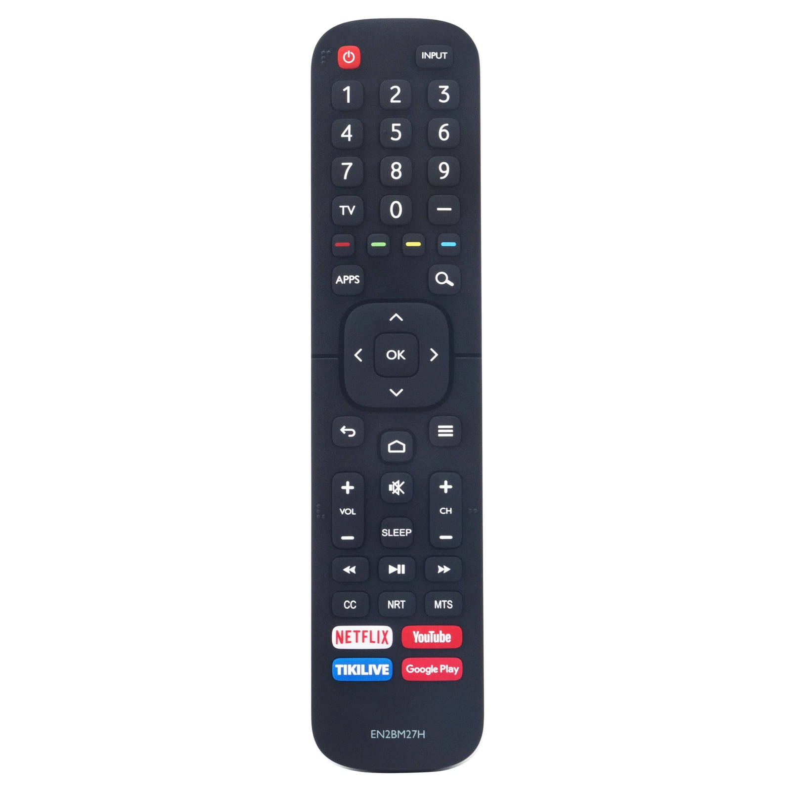 Winflike EN2BM27H Replaced Remote Control fit for Hisense Smart Android ...