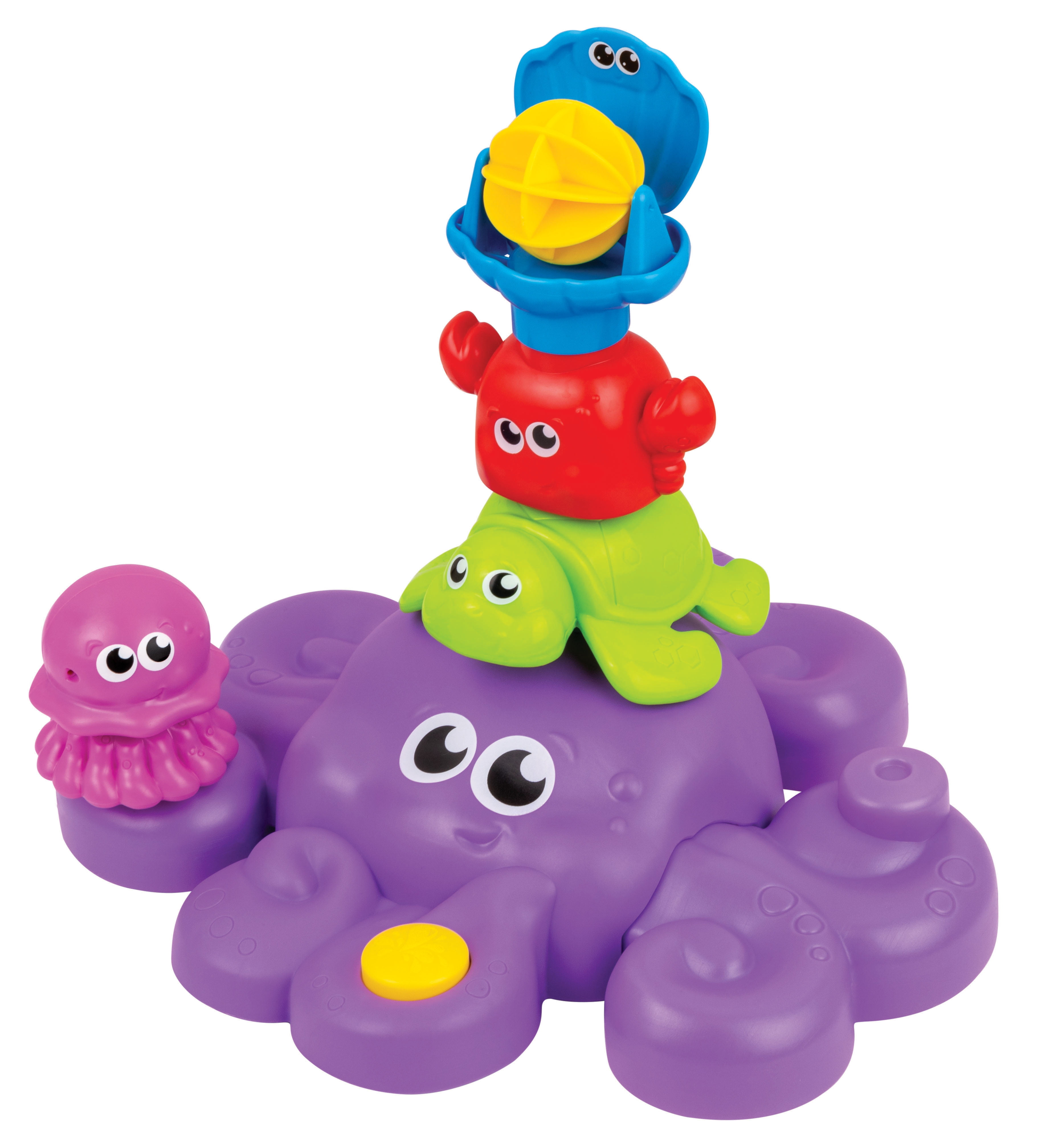 Winfun Ocean Pals Splish Splash Sea Creatures Bath Toy for Ages 12 Months and Up