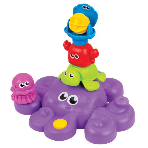 Winfun Ocean Pals Splish Splash Sea Creatures Bath Toy for Ages 12 Months and Up