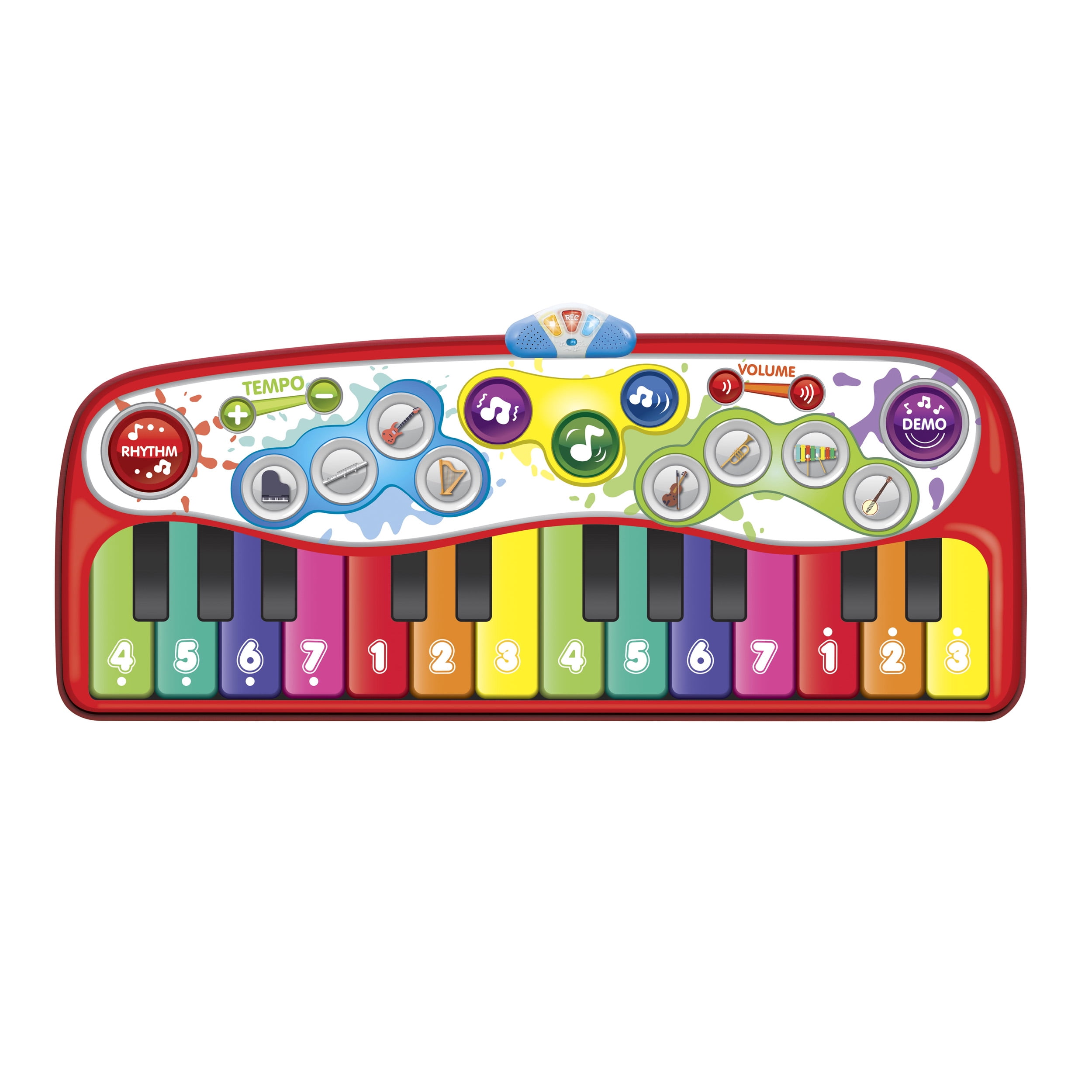 Winfun 240901 Step to Play Jumbo Piano Mat - Age Group 4 Years and up
