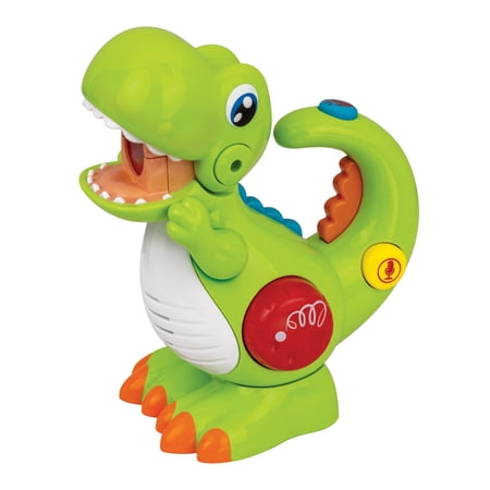Winfun Dinosaur Flashlight with Lights and Sounds for Toddlers - 1 Pack