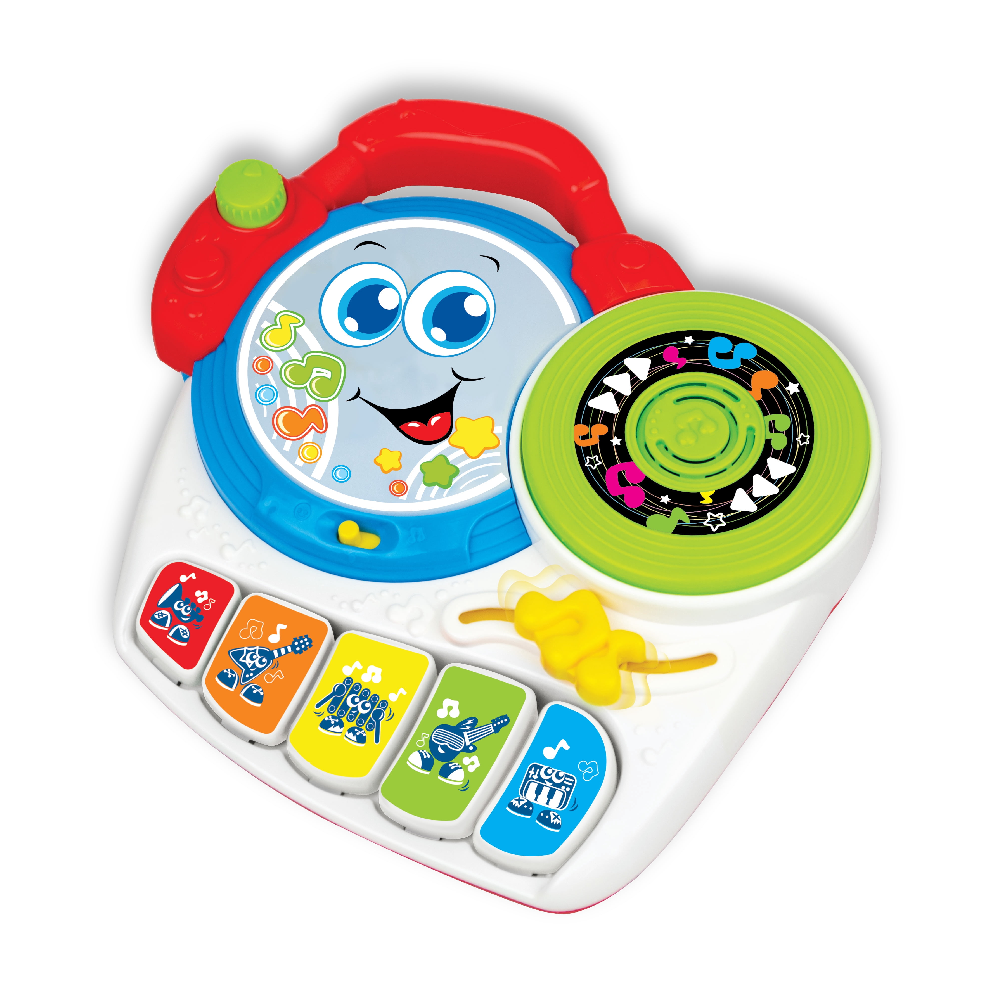 Winfun Magic Lights DJ Mixer for Kids - Ages 6 Months and Up - Toy Musical Instrument