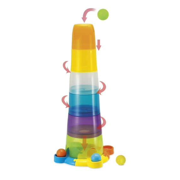 Winfun Multi-Color Stack 'N Roll Fun Age Group 12 Months and up
