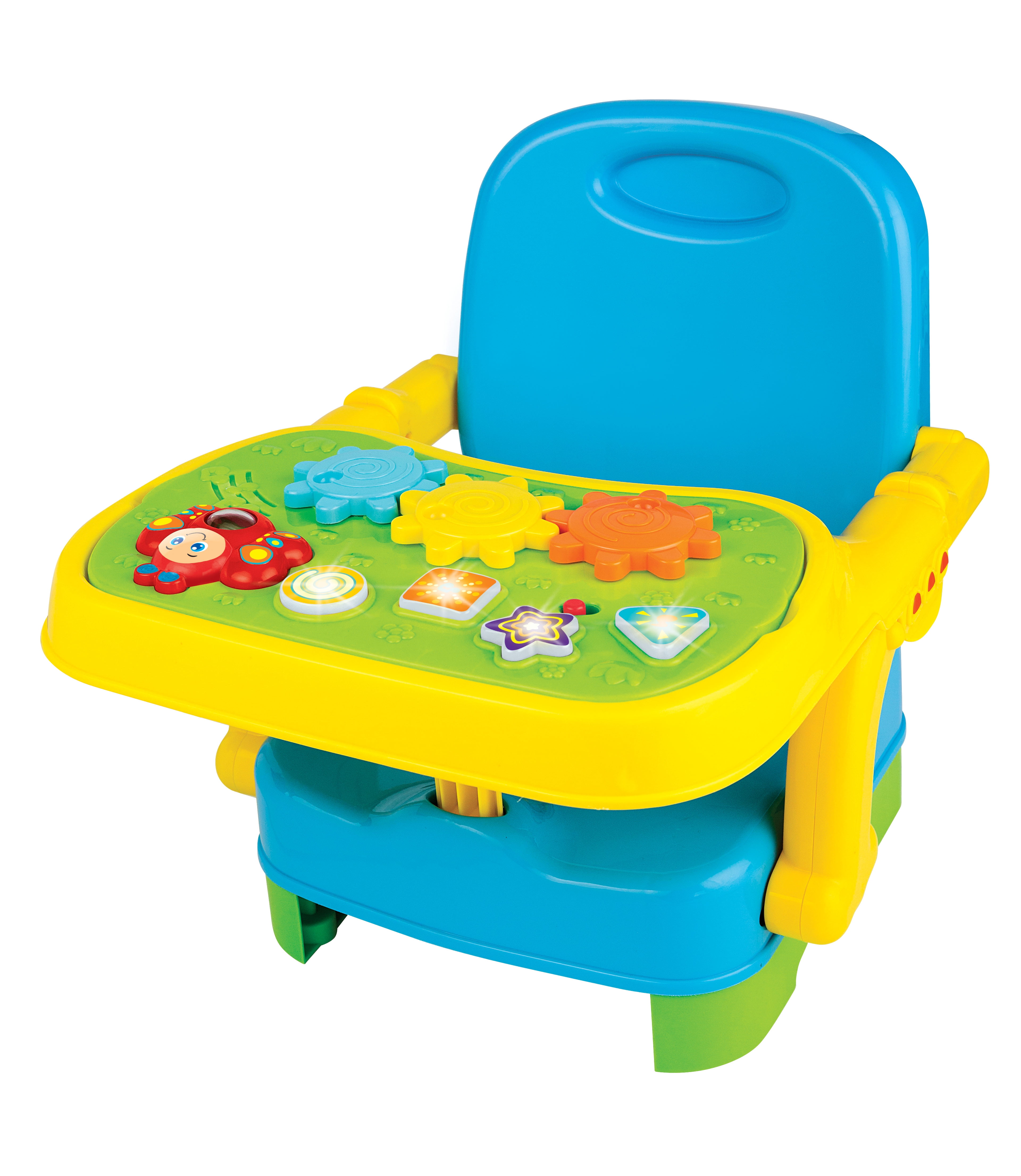 Winfun Musical Baby Booster Seat, Blue. Age Group 6 Months and Up