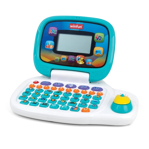 Winfun Portable Bilingual Learning Laptop for Ages 3 and Up