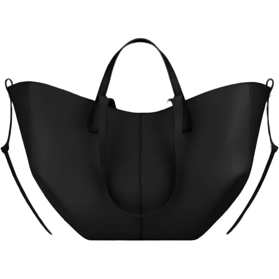 Wing Bag Cyme Cowhide Tote Women Bucket Handbag Leather Lightweight Versatile Bag for Work Travel Shopping