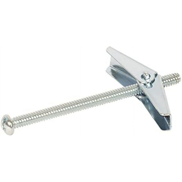 Wing Bolts 3/16" x 3" Drywall Anchors for Hanging Pictures, Shelves