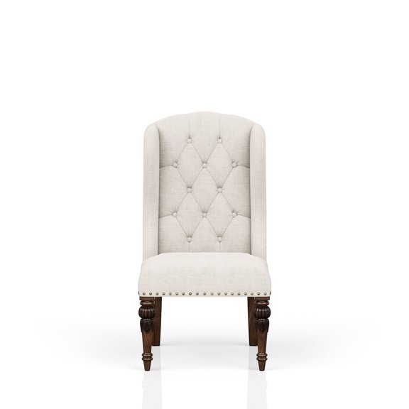 Wing Chair for Hosting | Used in Dining Scenarios | Upholstered Craftsmanship for Long - lasting Use | Addresses the Lack of Sturdy Chairs