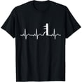 thumbnail image 1 of Wing Chun I ECG Martial Arts Heartbeat Wooden Dummy Ip Man T-Shirt, 1 of 4