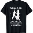 thumbnail image 1 of Wing Chun Vintage The Art Of Folding Clothes Kung Fu T-Shirt, 1 of 4