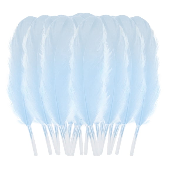 Wing Decoration Material, Cat Teaser Stick, Feather,50 Pcs Colorful Plumage Feathers, Wedding Party Flower Arrangement Home Decoration Diy, Middle Floating Plume for Hair Cat Stick Clothing Craft