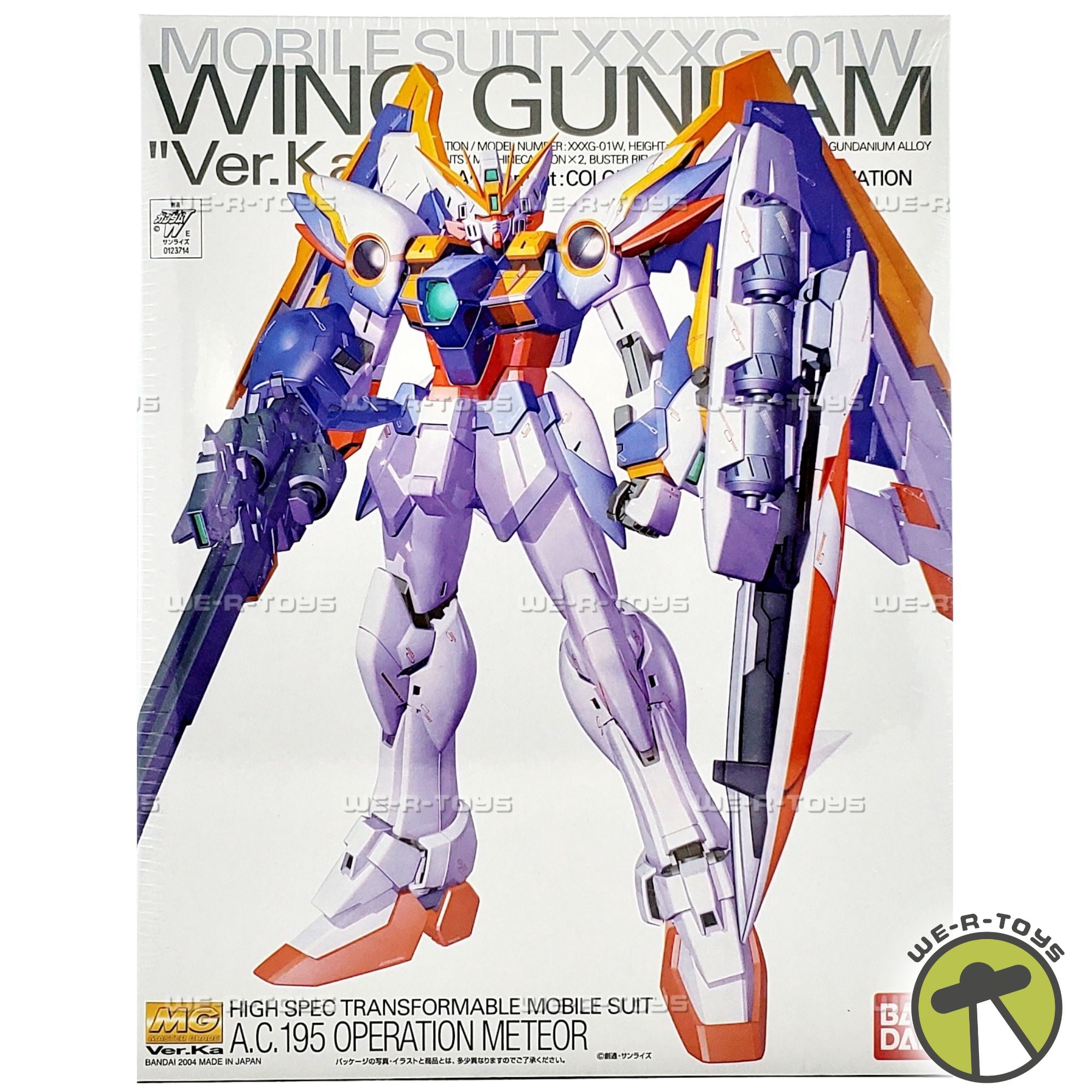 Bandai Hobby WING GUNDAM VER. Ka MG 1/100 Model Kit