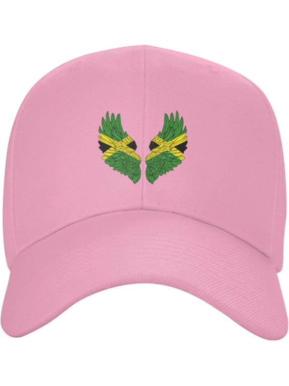Wing Jamaican Jamaica Flag Baseball Cap Adult Classic Casquette Hat Sports Fan Caps