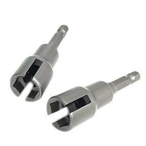 Wing Nut Driver Set, Wing Nut Socket, Wingnut Driver Bit, Power Wing Nut Driver, Magnetic Nut Driver Set, Wing Nuts Drill Bit Socket Wrenches, 1/4 Inch Hex Shank Steel Drill for Panel Nuts Screws Bolt