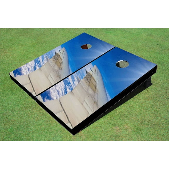 Wing Over Paradise Reef Themed Cornhole Boards