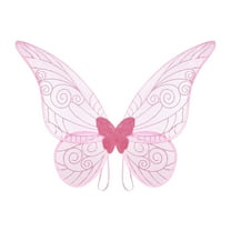 Wing Prop For Adults Fairy Angel Lightweight Semi Transparent Fabric With Wire And Elastic Straps.Multiple Colors Party Decorations for Girls 8th Birthday Outdoor Event Tent Party Decorations for Men