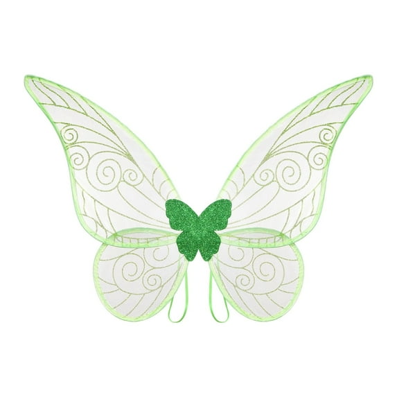 Wing Prop For Adults Fairy Angel Lightweight Semi Transparent Fabric With Wire And Elastic Straps.Multiple Colors Party Decorations for Women 50th Birthday Party Decorations Balloons Event Planner