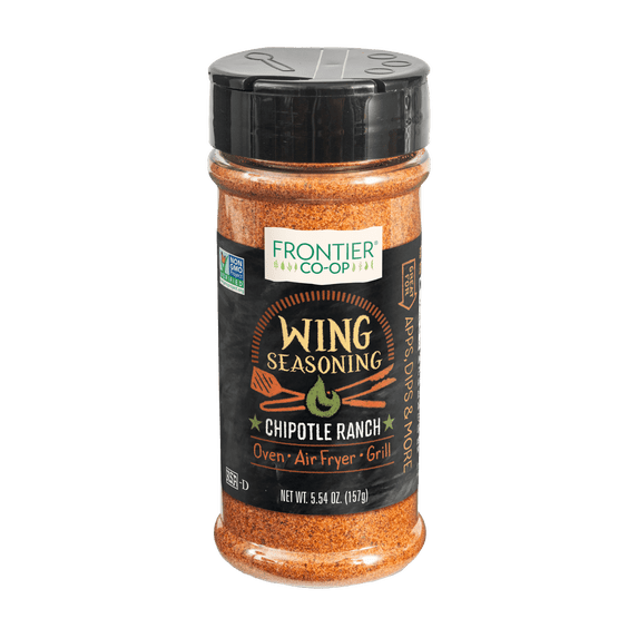 Frontier Co-op Chipotle Ranch Wing Seasoning, 5.54 oz