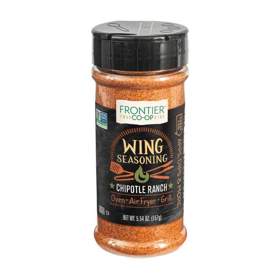 Frontier Co-op Chipotle Ranch Wing Seasoning, 5.54 oz