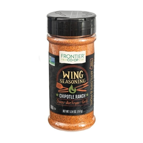 Frontier Co-op Chipotle Ranch Wing Seasoning, 5.54 oz
