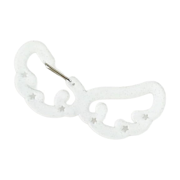 Wing/Star Shape Carabiner Bag Charms Accessories Backpack Pendant Keychain