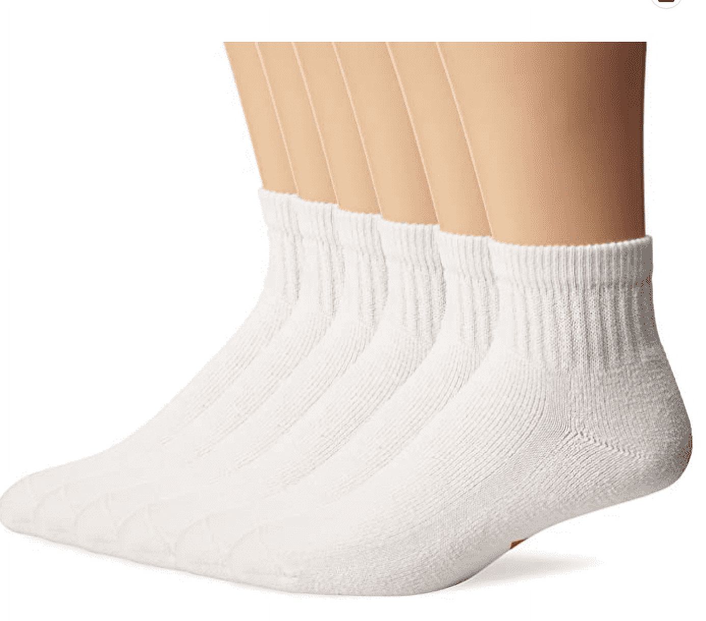 Wing White Quarter Socks 1013 (4Pk)