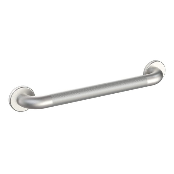 WingIts WGB6SSKN42 STANDARD Grab Bar, Diamond Knurled Grip, Concealed Mount, Satin Knurled Stainless Steel, 42-Inch Length by 1.50-Inch Diameter (45-Inch Overall Length) CA1