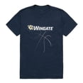 thumbnail image 1 of Wingate University Bulldogs College Basketball T-Shirt, Navy - Large, 1 of 1