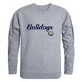 thumbnail image 1 of Wingate University Bulldogs Script Crewneck Sweatshirt, Heather Grey - 2XL, 1 of 1