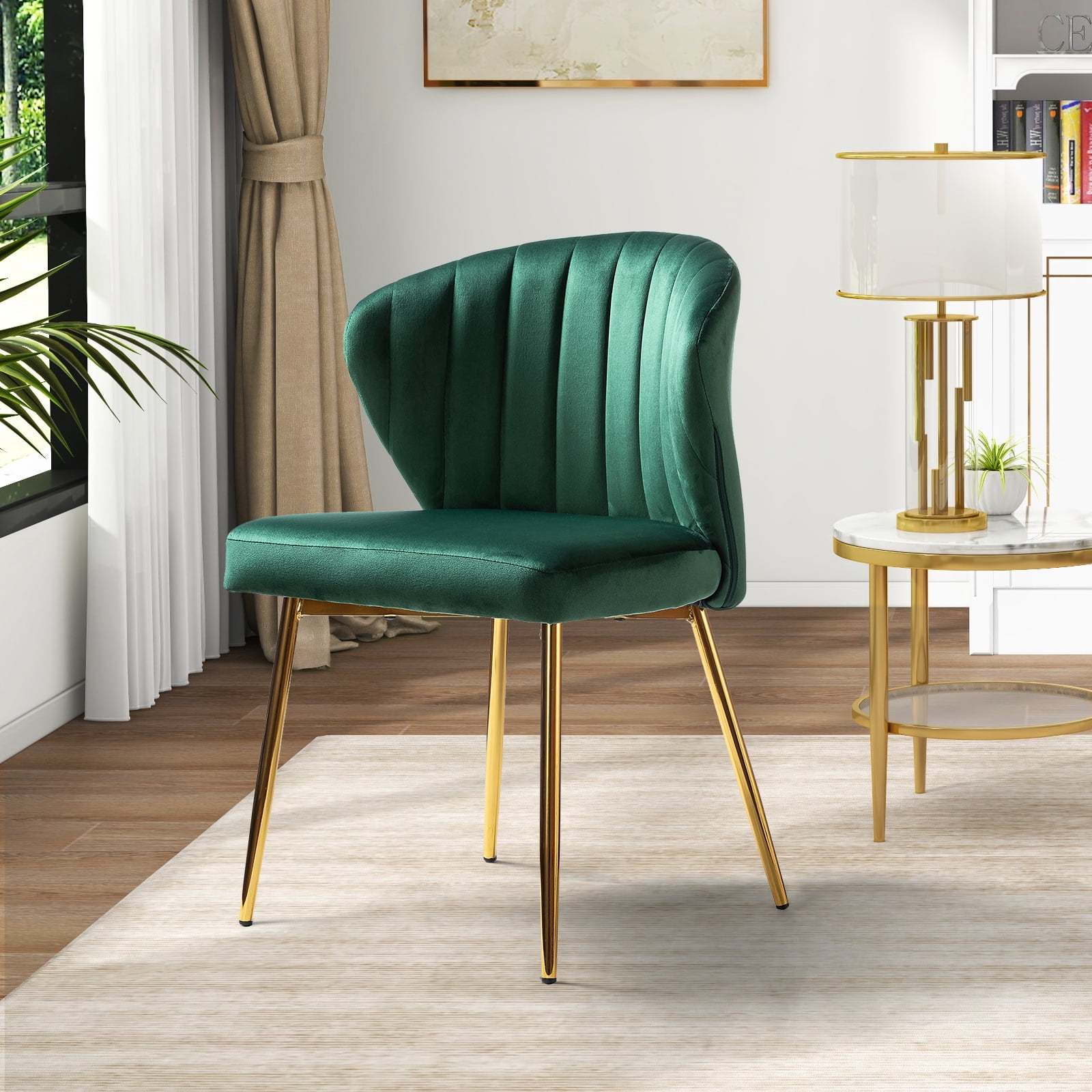 Velvet online side chair