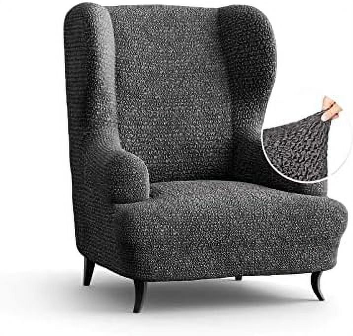 Wingback Chair Slipcover High Back Chair Slipcover Armchair Cover