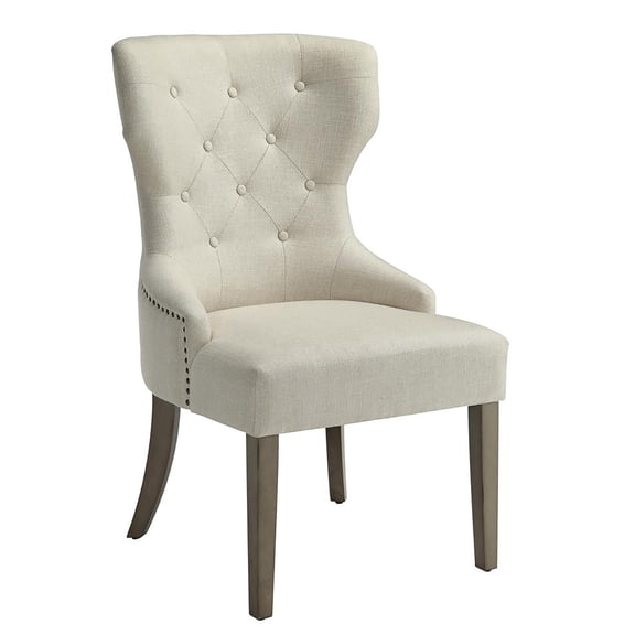 Wingback & Tufted Elements / Holiday Dinners / Long - lasting Dining Chair