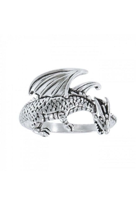 Winged Dragon 925 Sterling Silver Ring Fine Creative Fantasy Enchanting Jewelry