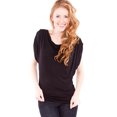 thumbnail image 1 of Winged Draped Top, 1 of 4