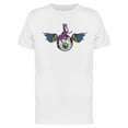 thumbnail image 1 of Winged Eyeball Tattoo T-Shirt Men -Image by Shutterstock, Male Small, 1 of 2
