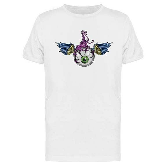Winged Eyeball Tattoo T-Shirt Men -Image by Shutterstock, Male Small