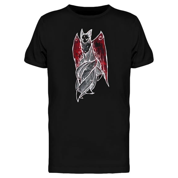 Winged Kitsune T-Shirt Men -Image by Shutterstock, Male 3X-Large